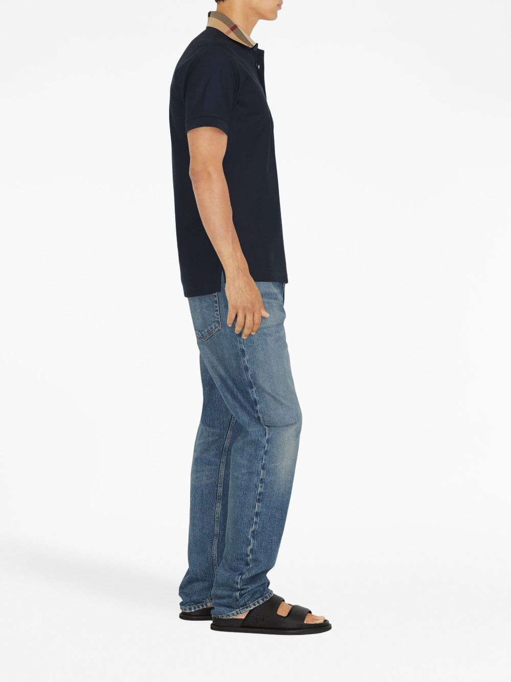 Burberry T-shirts and Polos Blue Cotton