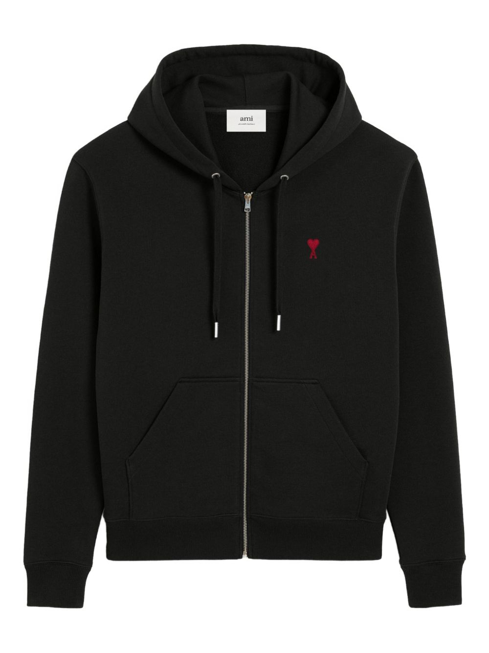 Ami Paris Sweaters Black Cotton