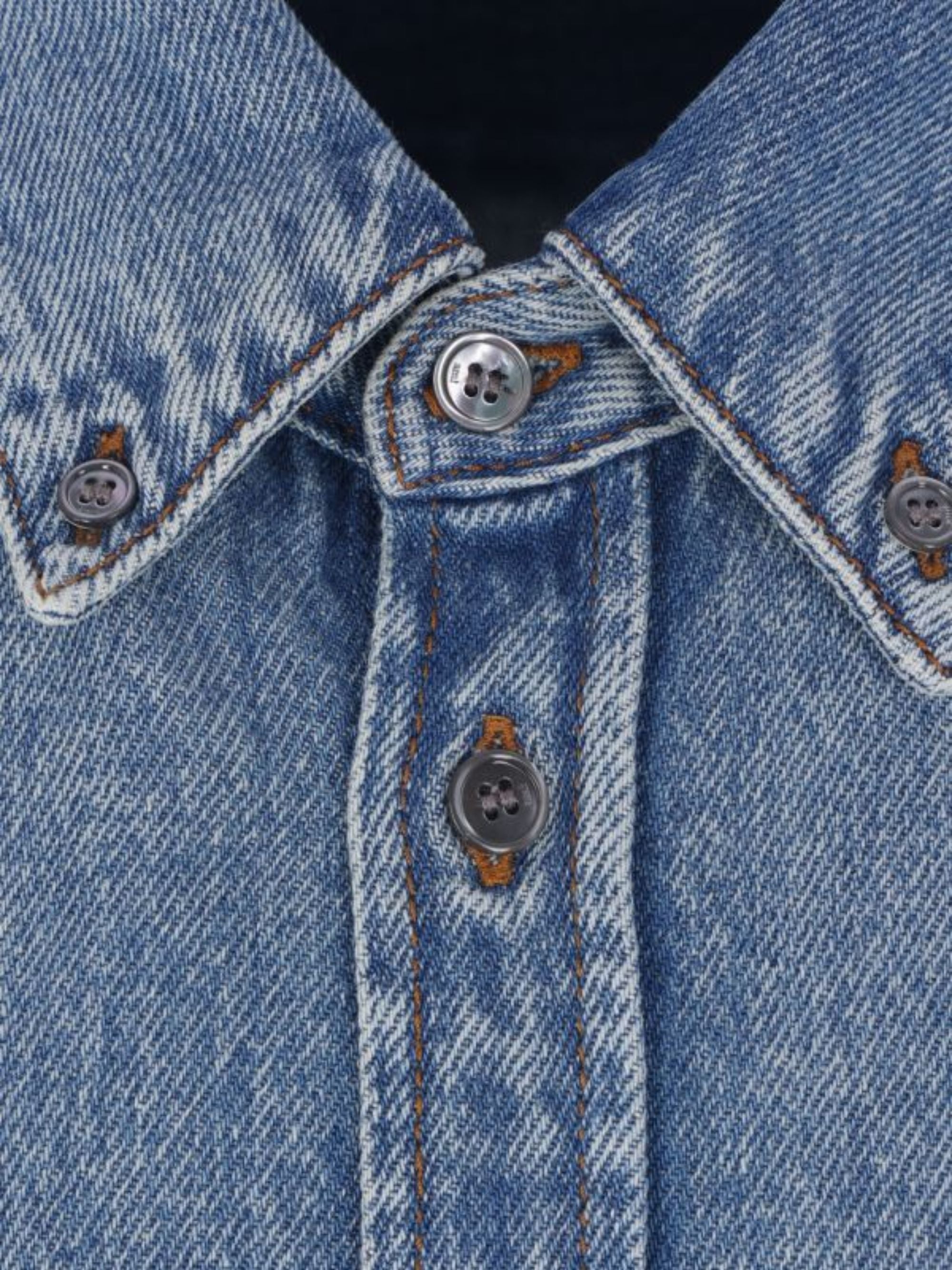 Ami Paris Shirts Denim Cotton