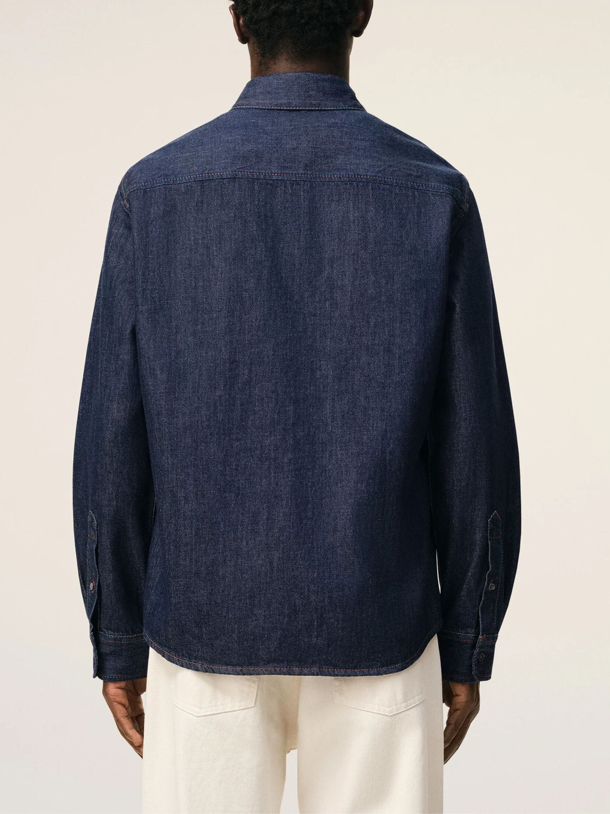 Ami Paris Shirts Blue Cotton