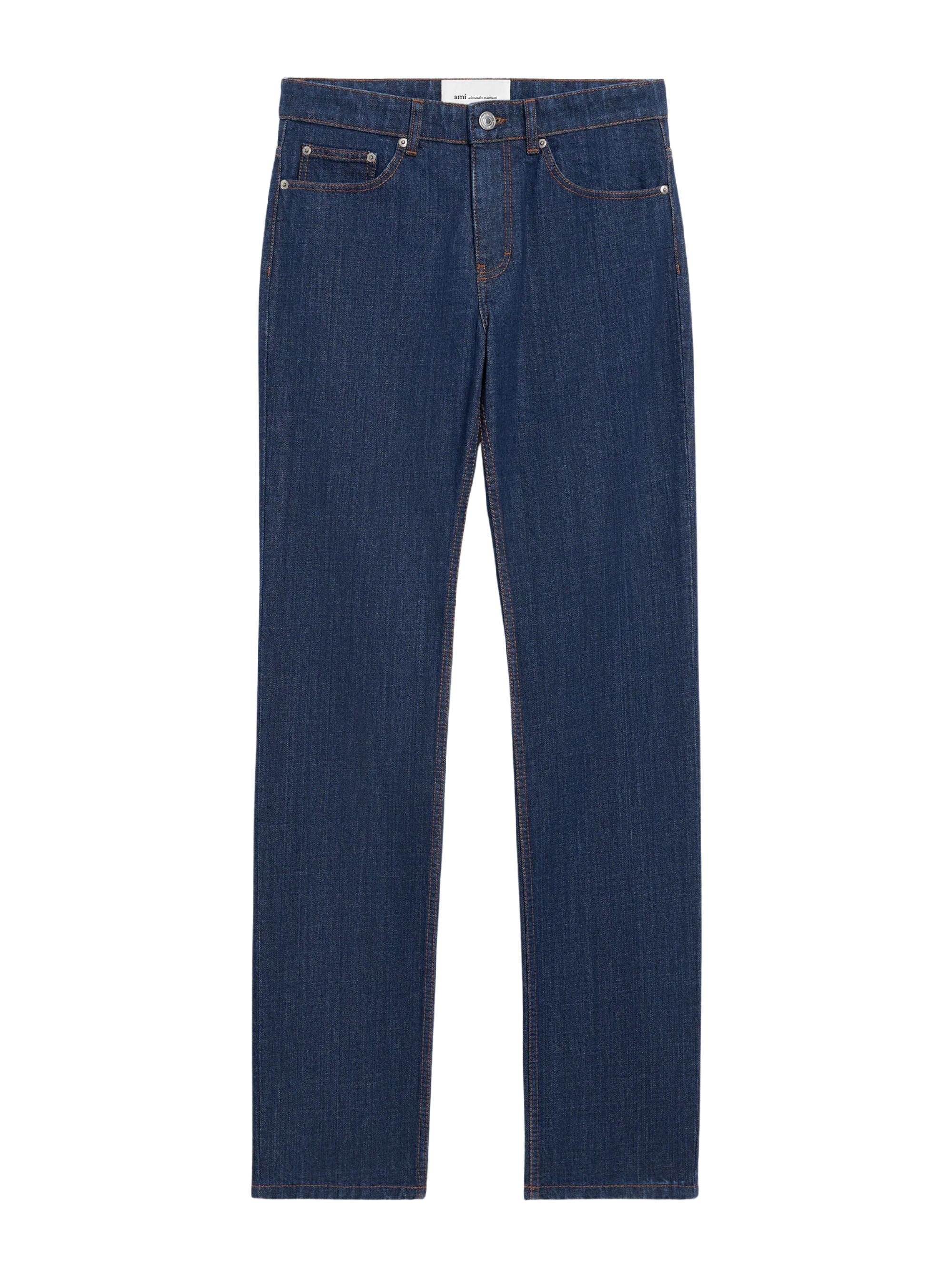 Ami Paris Jeans Blue Cotton