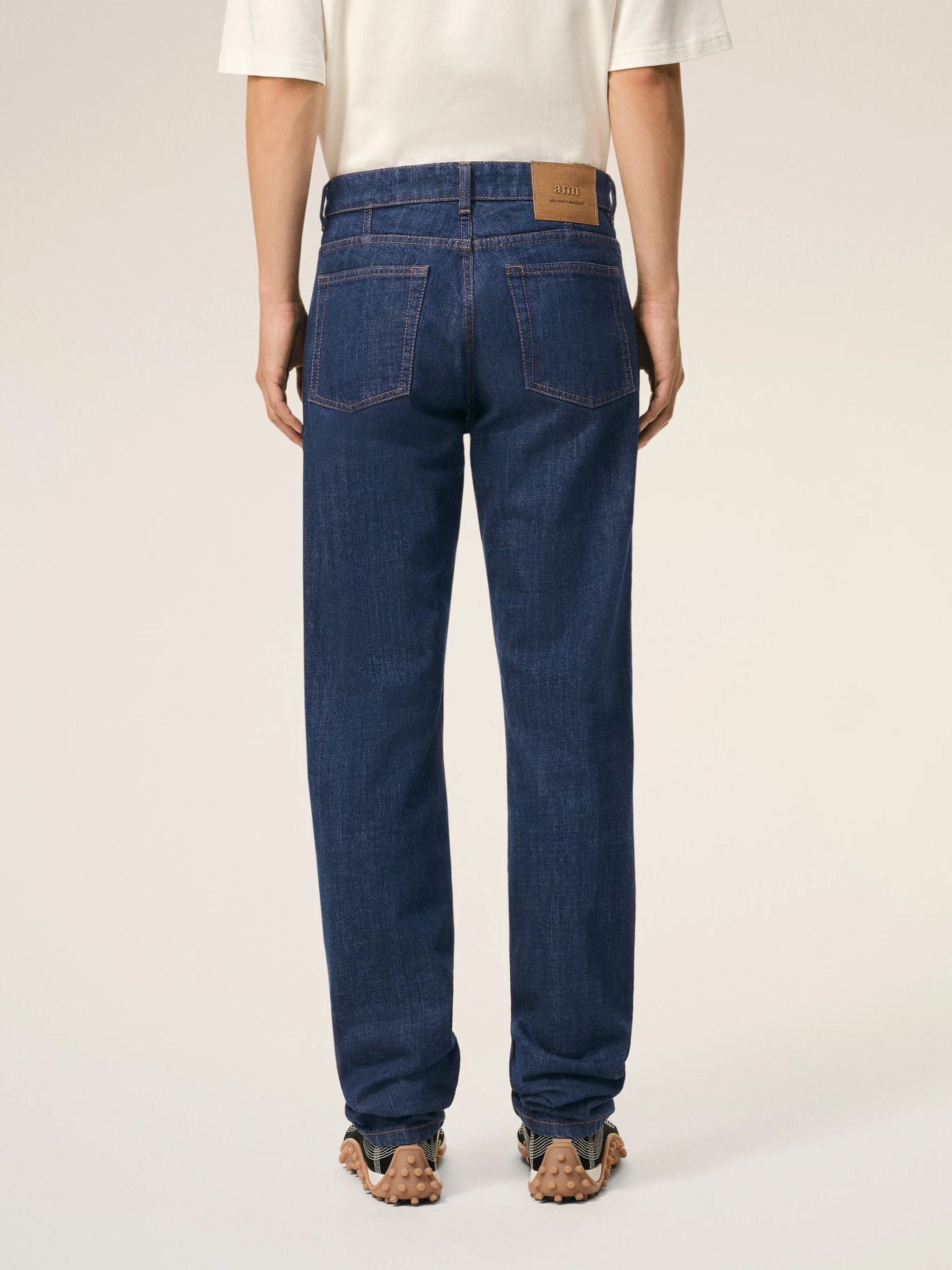 Ami Paris Jeans Blue Cotton
