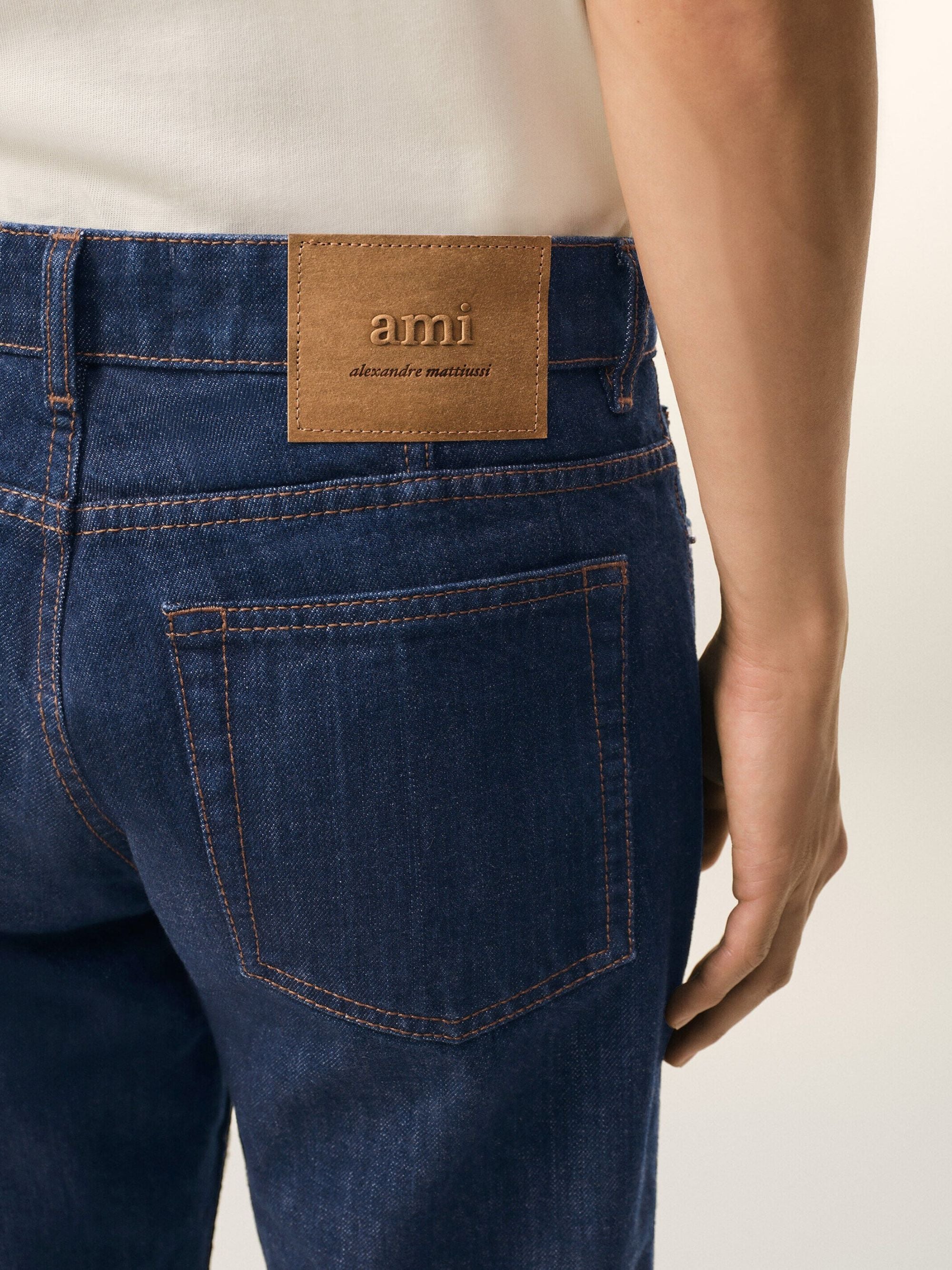 Ami Paris Jeans Blue Cotton