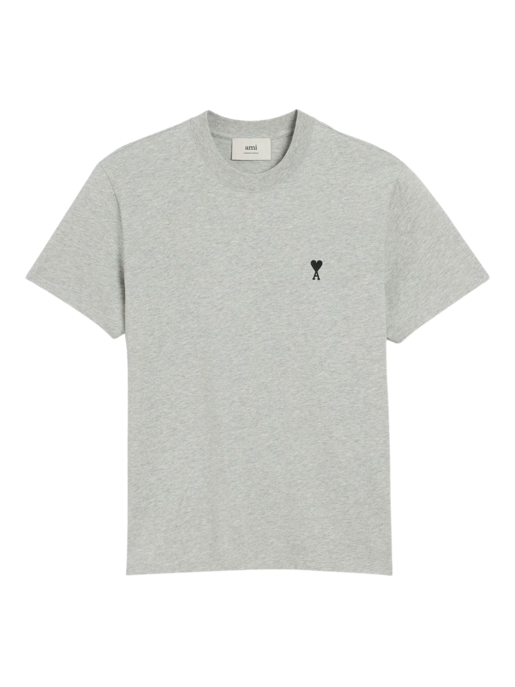Ami Paris T-Shirts And Polos Grey Cotton