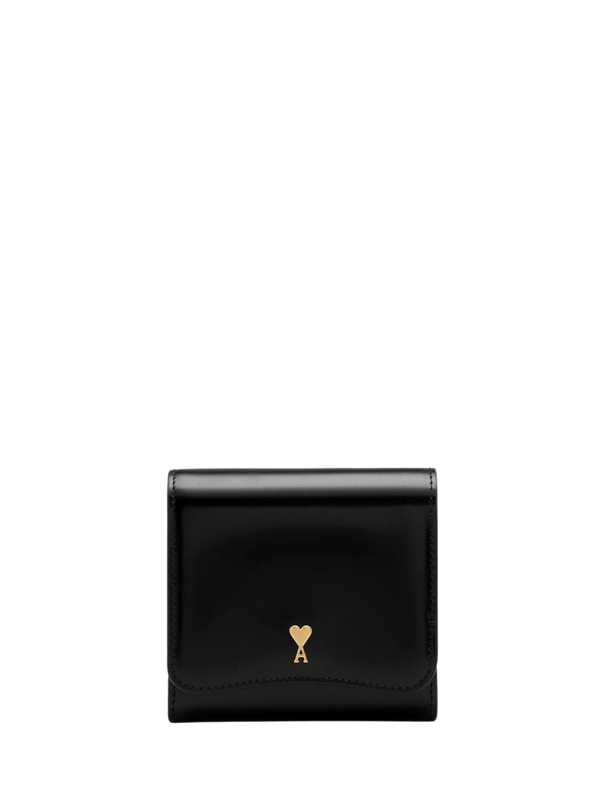 Ami Paris Wallets Black Calfskin