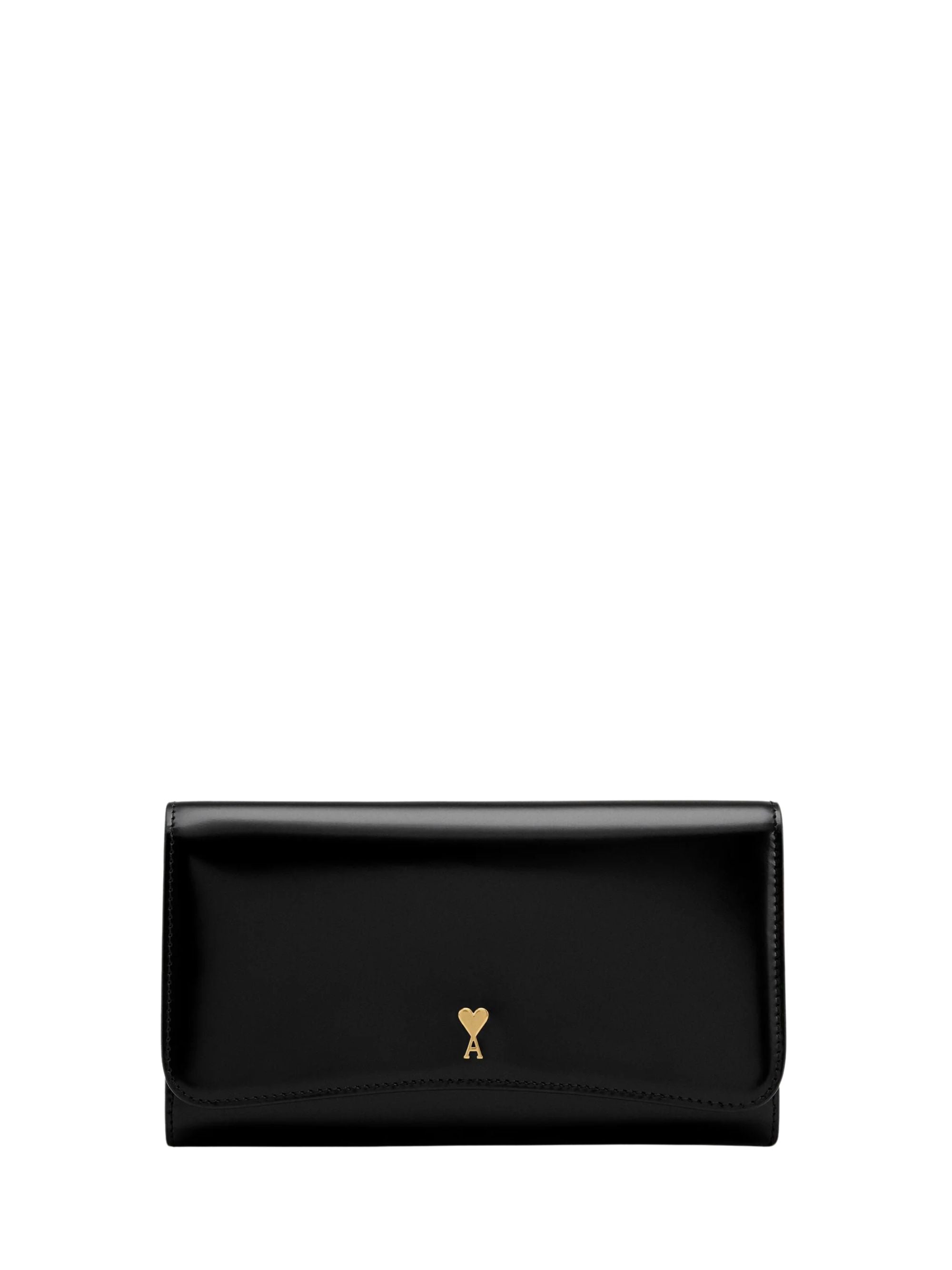 Ami Paris Wallets Black Calfskin