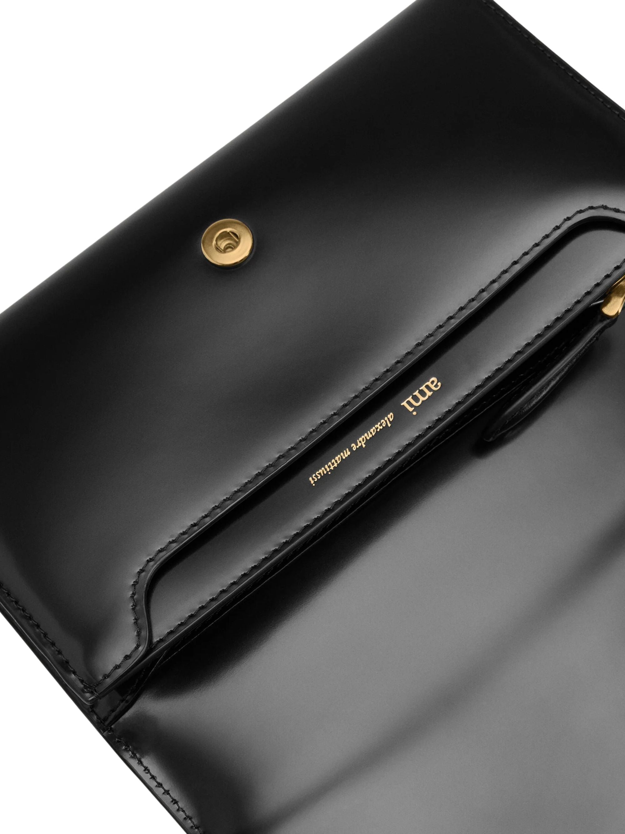 Ami Paris Wallets Black Calfskin