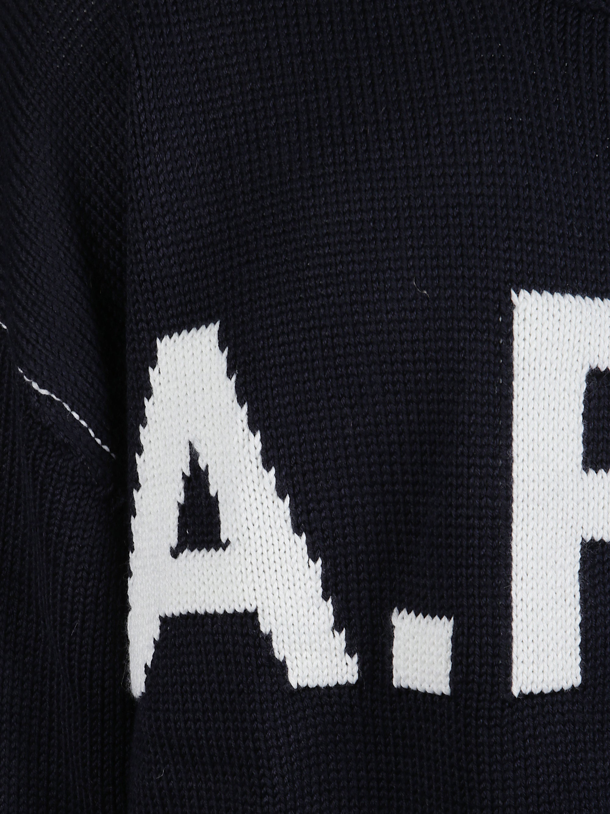A.P.C. Sweaters Blue Acrylic Wool
