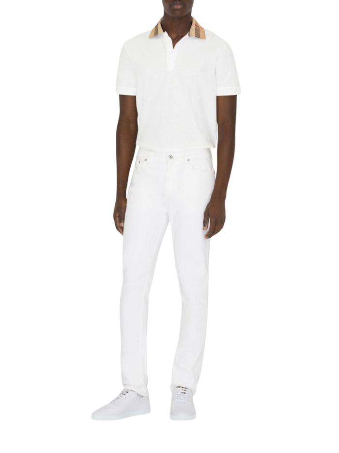 Burberry T-shirts and Polos White Cotton