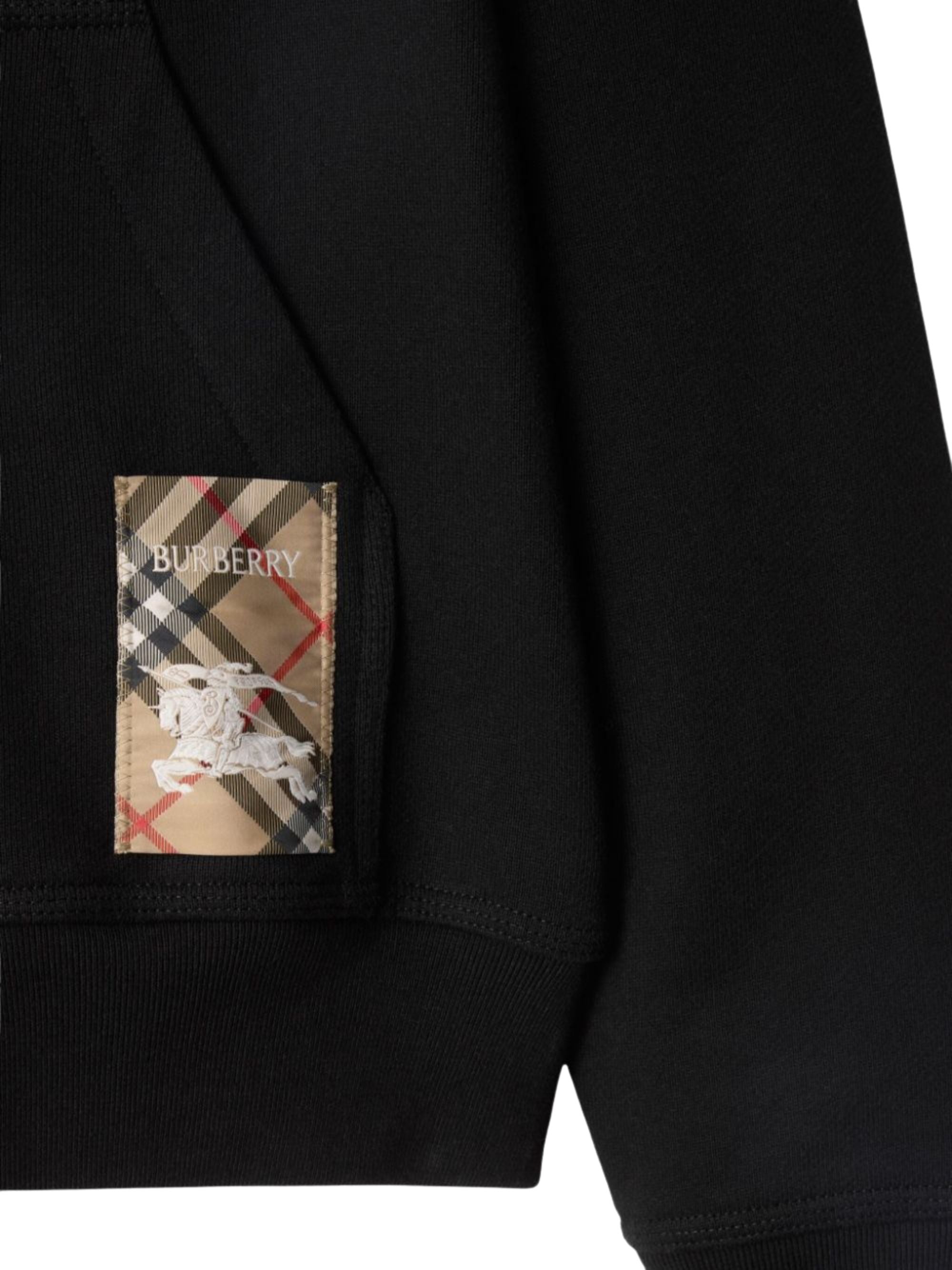 Burberry Sweaters Black Cotton