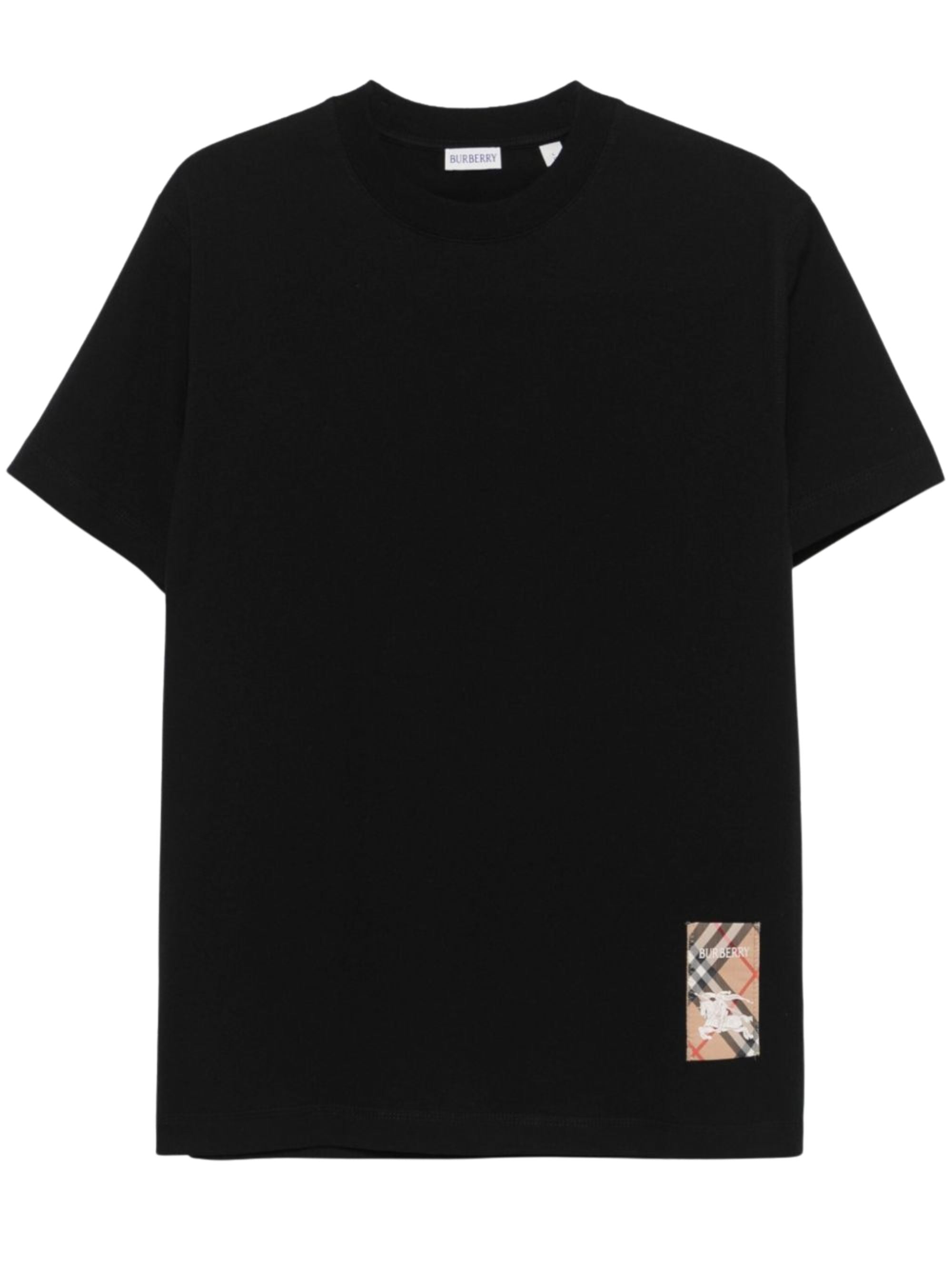 Burberry T-shirts and Polos Black Cotton