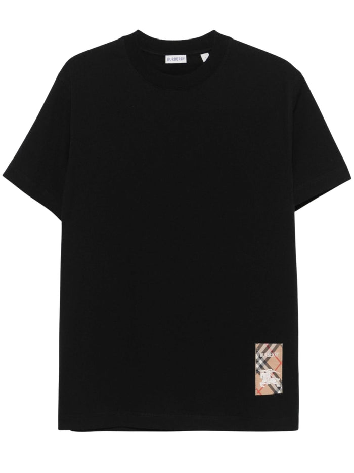 Burberry T-shirts and Polos Black Cotton
