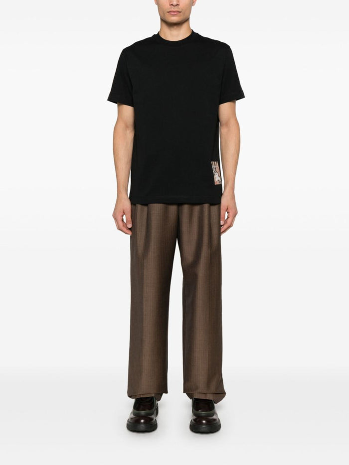 Burberry T-shirts and Polos Black Cotton