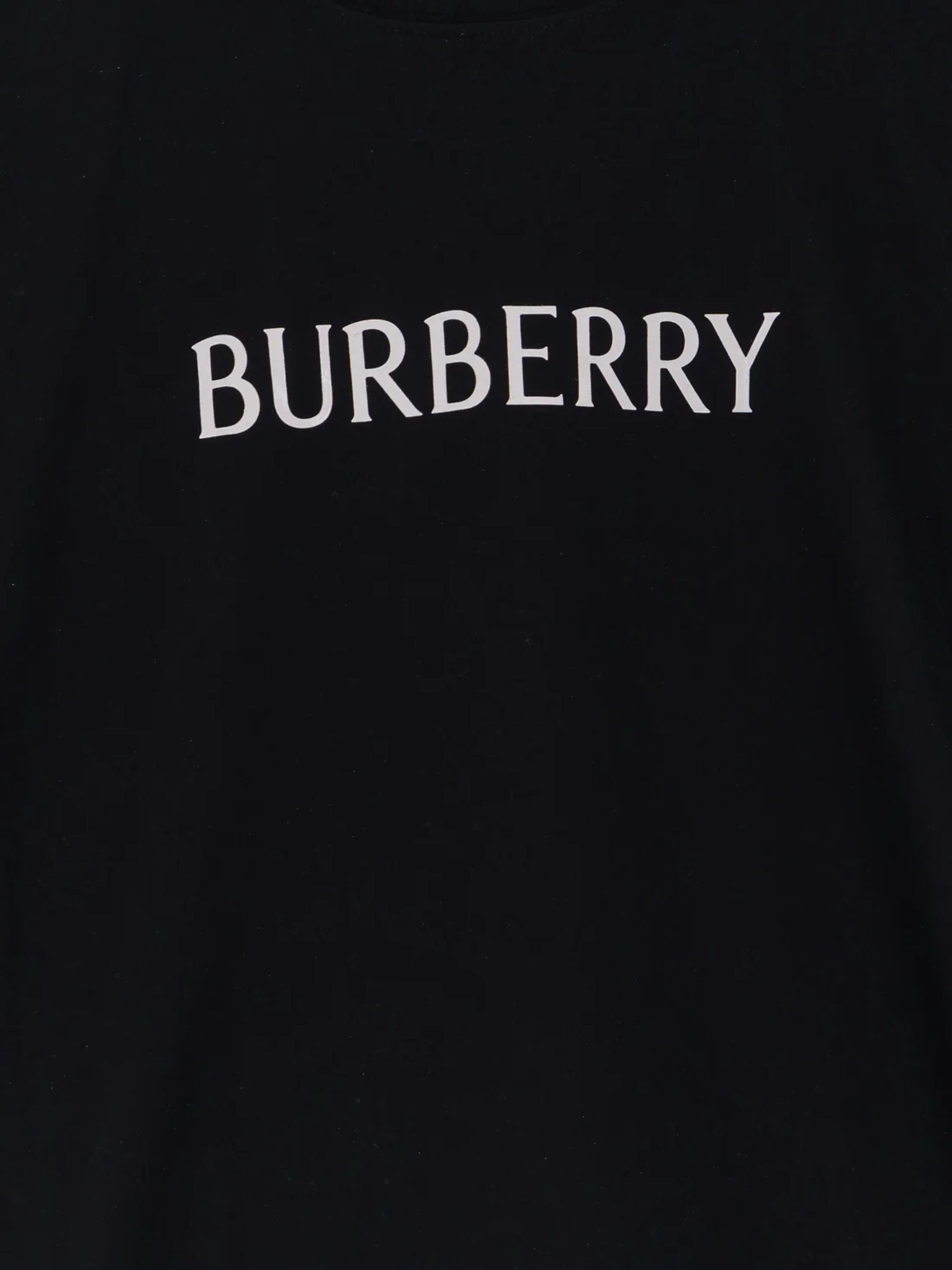 Burberry T-Shirts And Polos Black Cotton