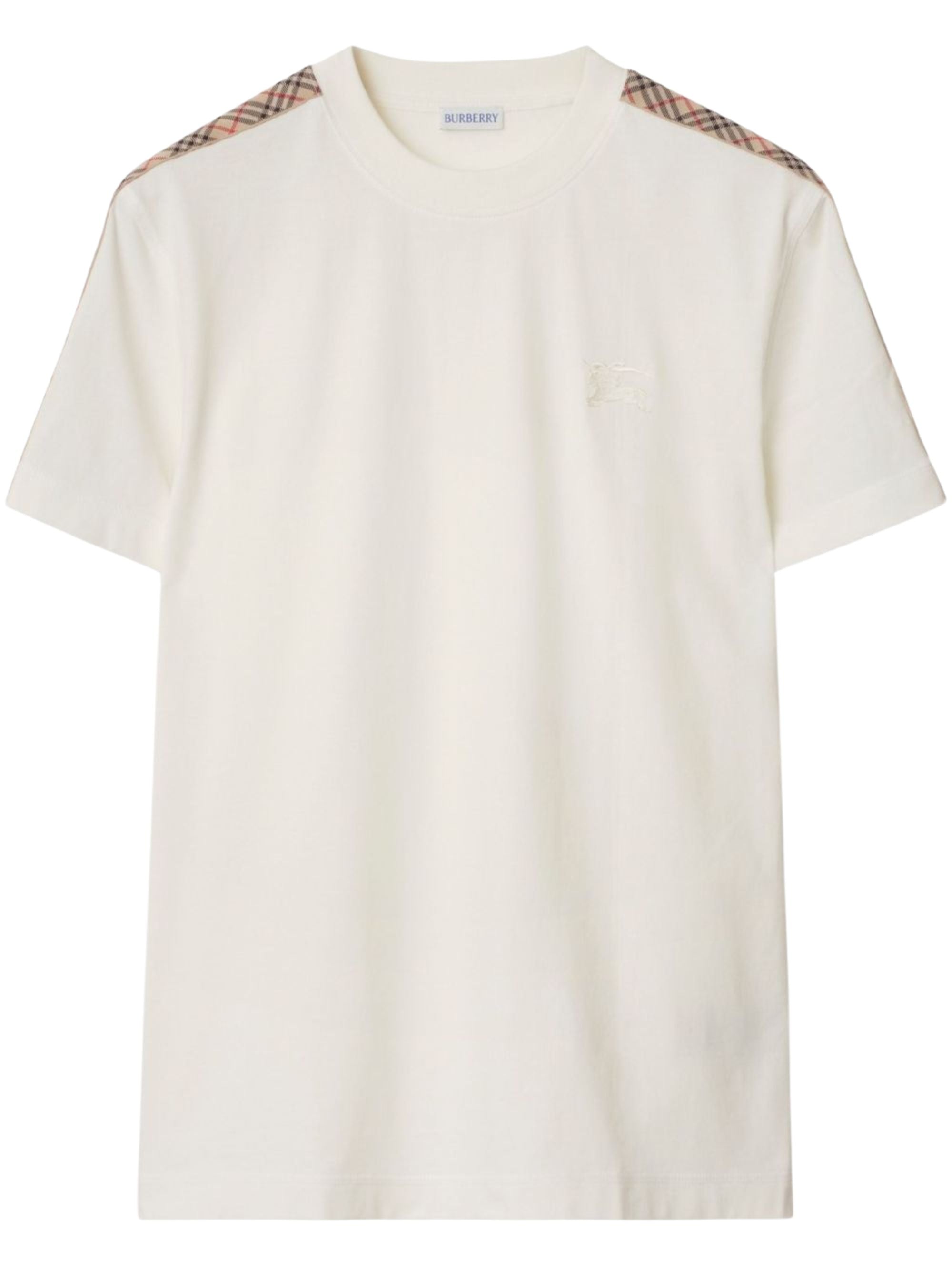 Burberry T-Shirts And Polos White Cotton