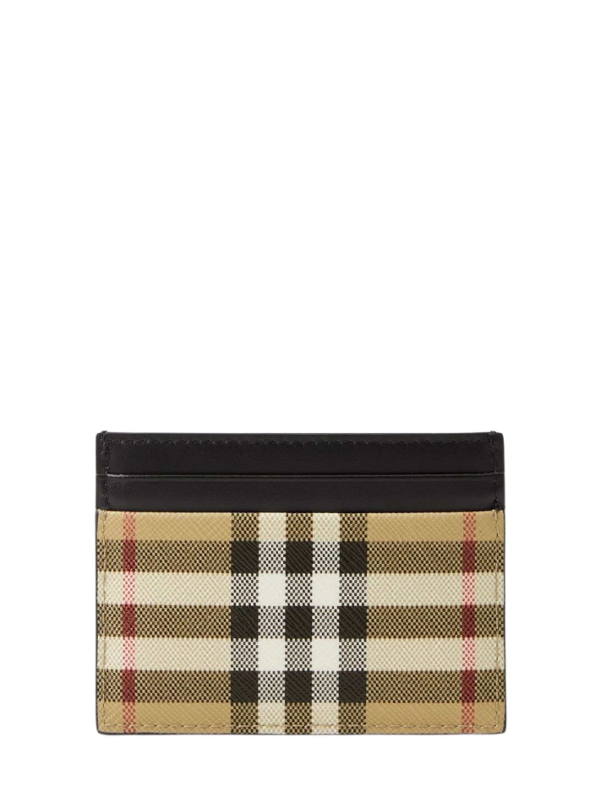 Burberry Wallets Beige Polyurethane Polyester Cotton