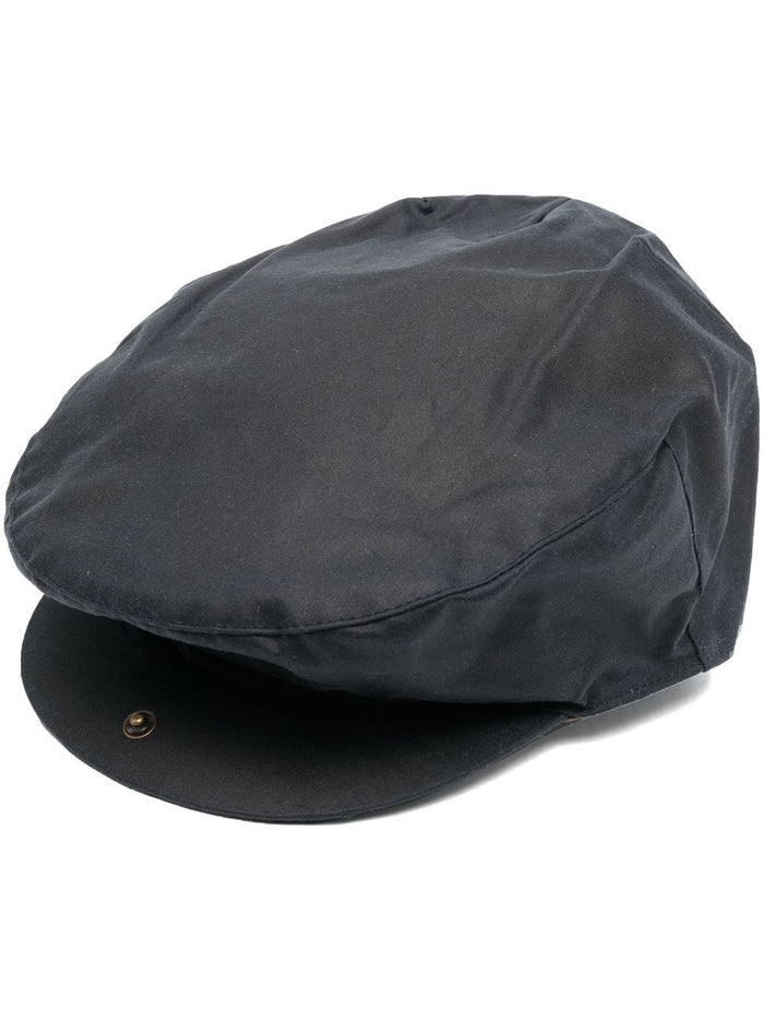 Barbour Hats Blue Waxed Cotton
