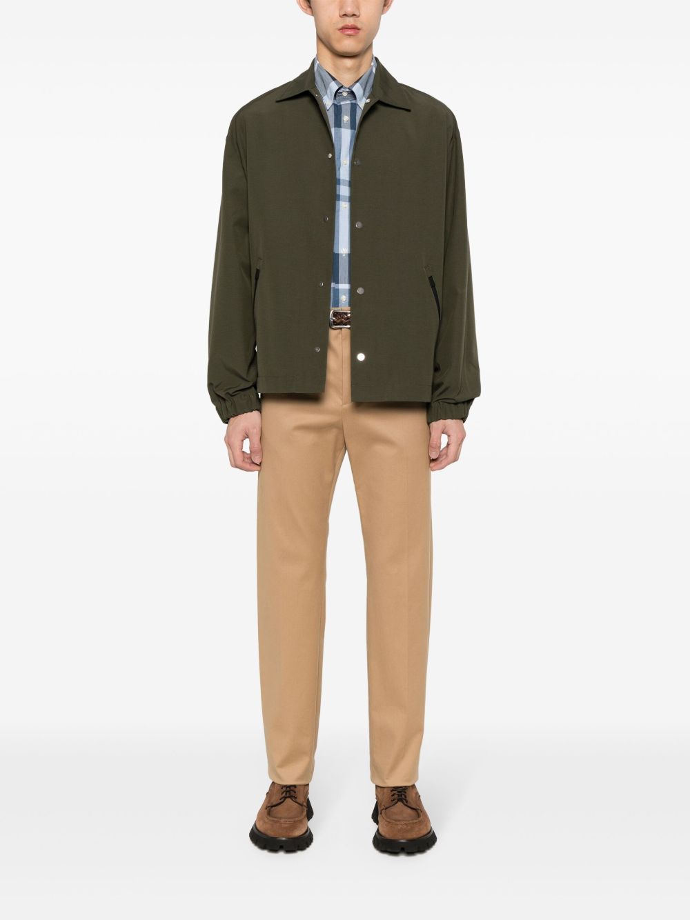 Barbour Shirts Blue Cotton