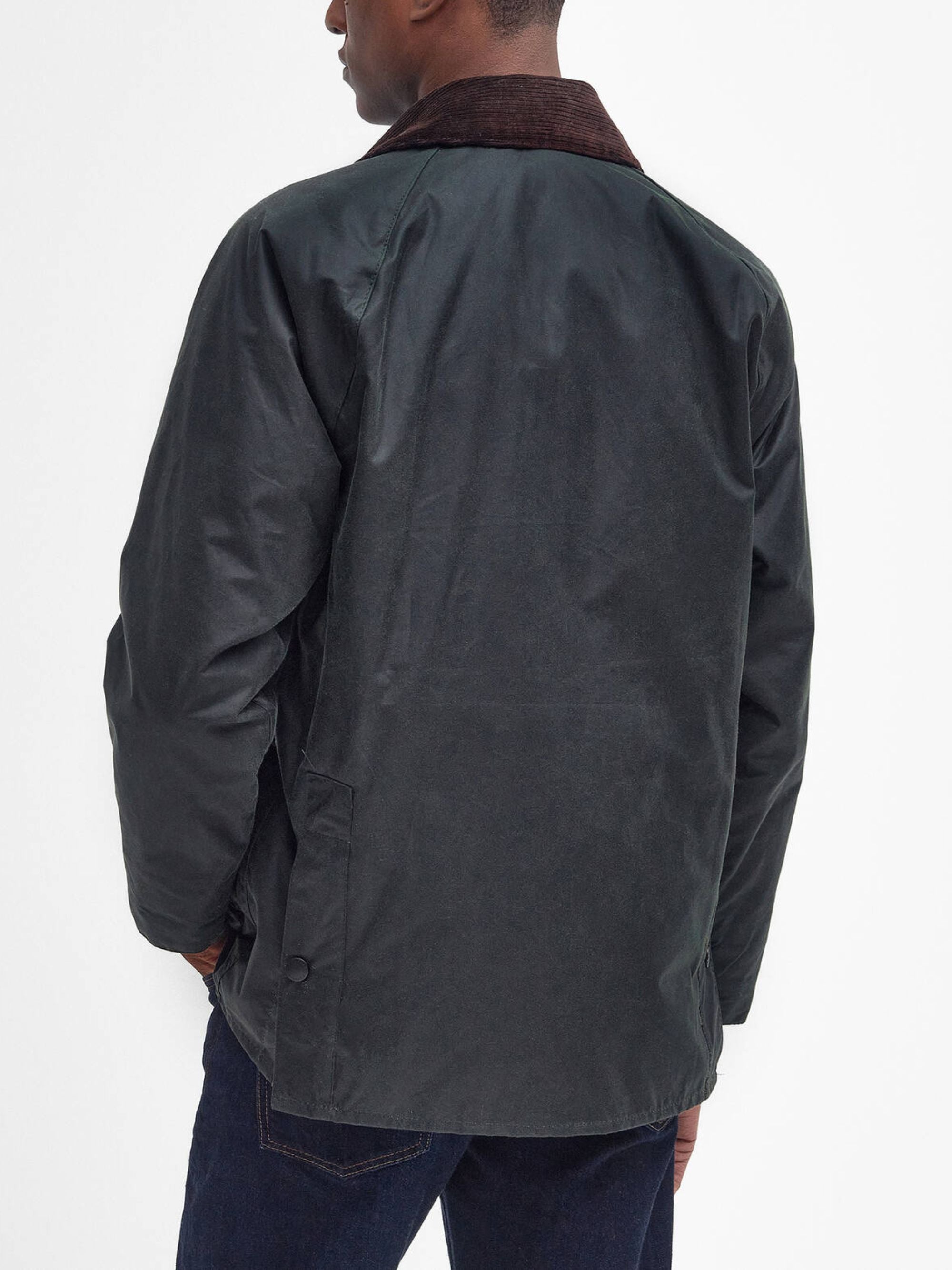 Barbour Coats Green Waxed Cotton