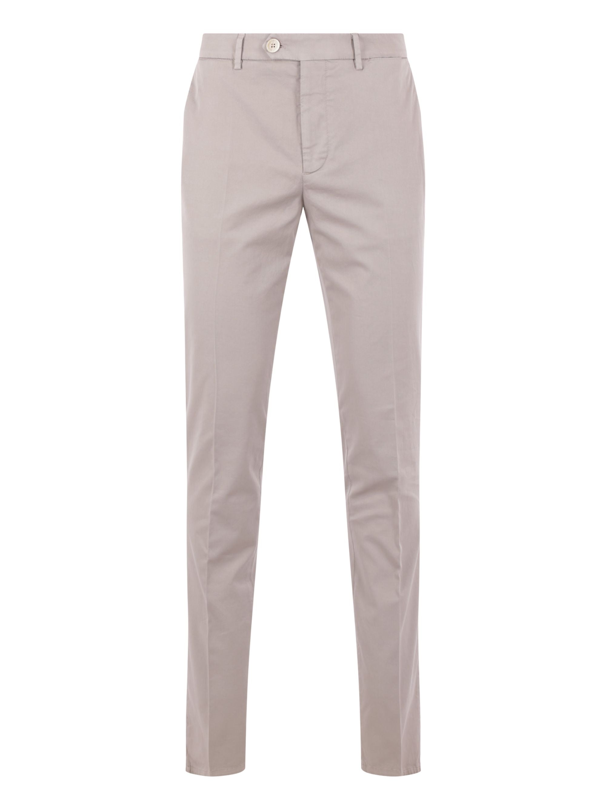 Brunello Cucinelli Trousers Brown Cotton Elastane