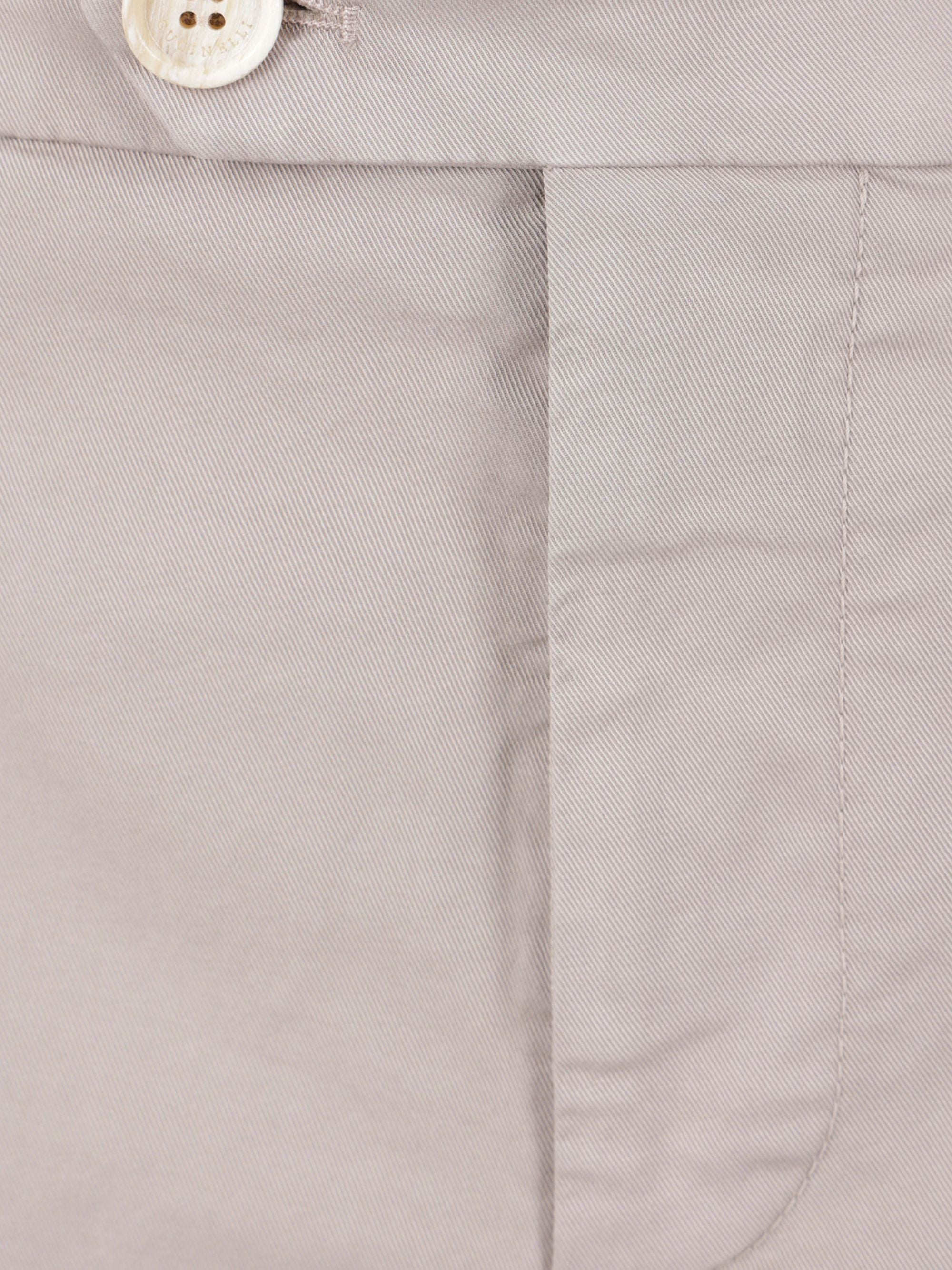 Brunello Cucinelli Trousers Brown Cotton Elastane