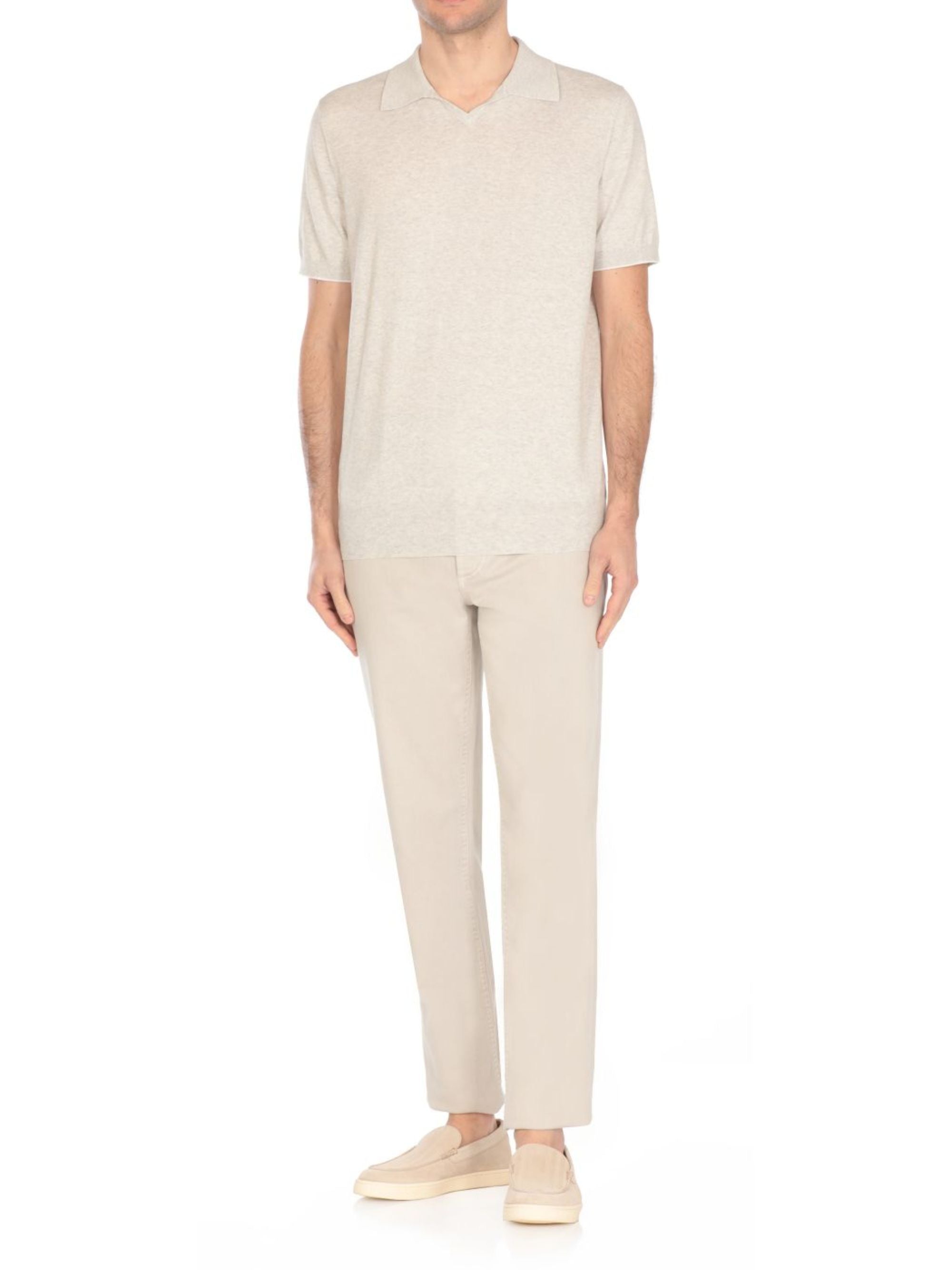 Brunello Cucinelli T-shirts and Polos Grey Cotton