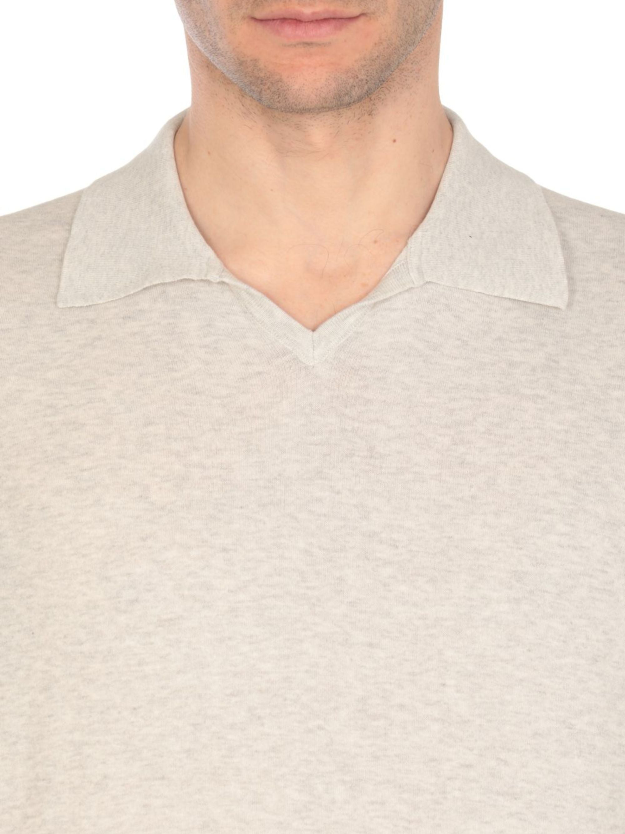Brunello Cucinelli T-shirts and Polos Grey Cotton