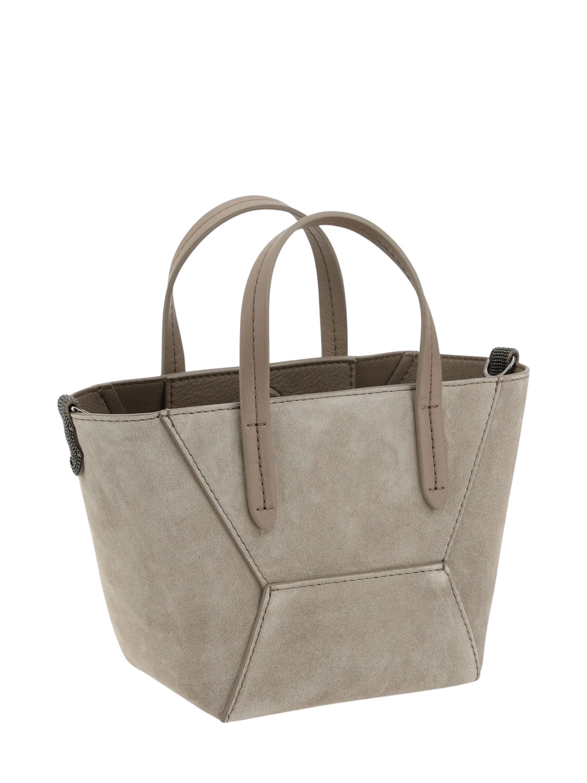 Brunello Cucinelli Bags Grey Calf Leather