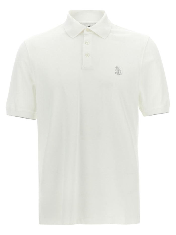 Brunello Cucinelli T-shirts and Polos White Cotton