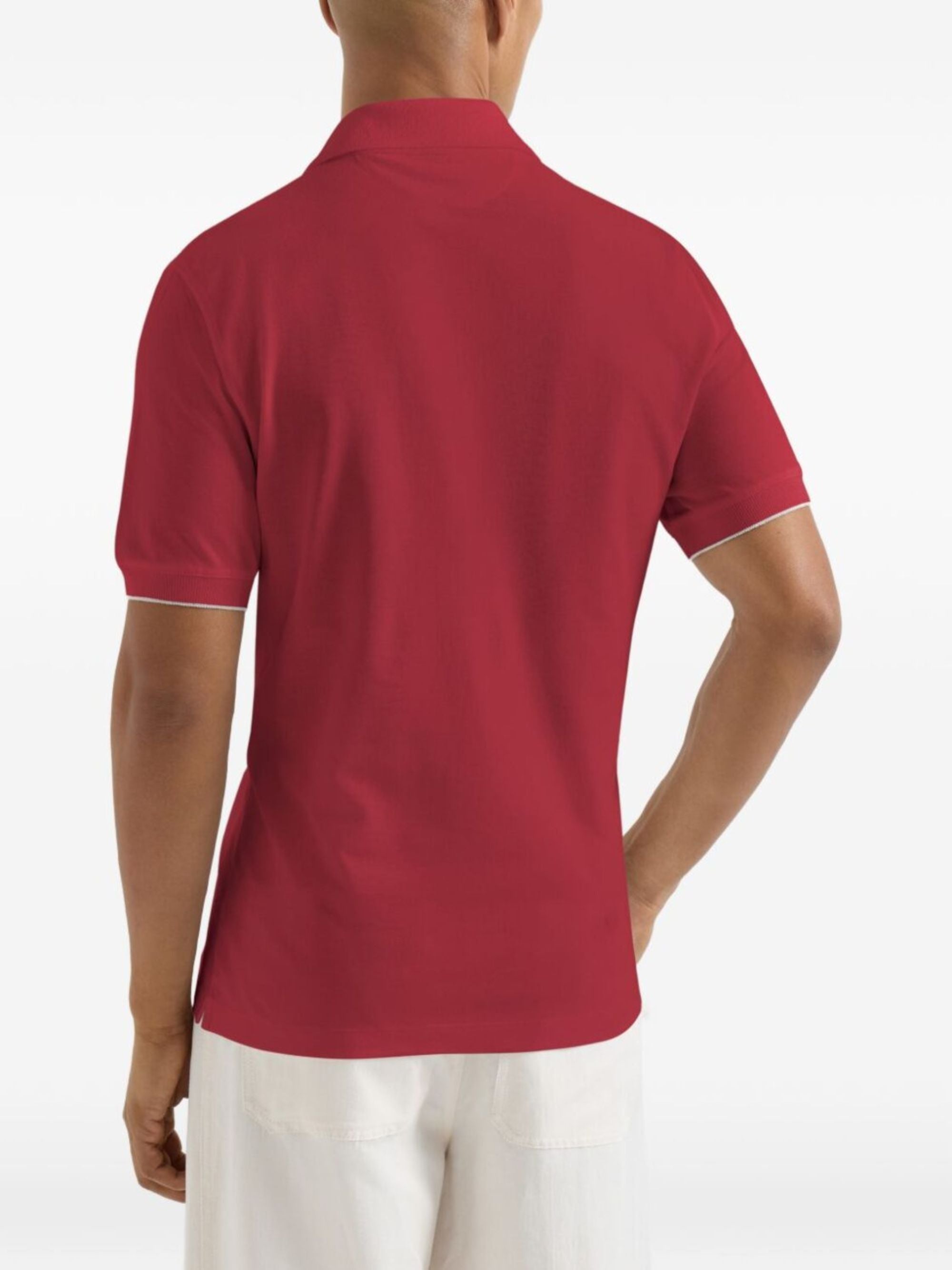 Brunello Cucinelli T-shirts and Polos Red Cotton