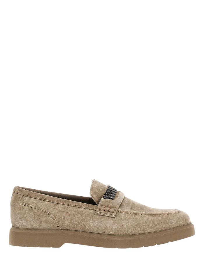 Brunello Cucinelli Flat shoes White Calf Leather