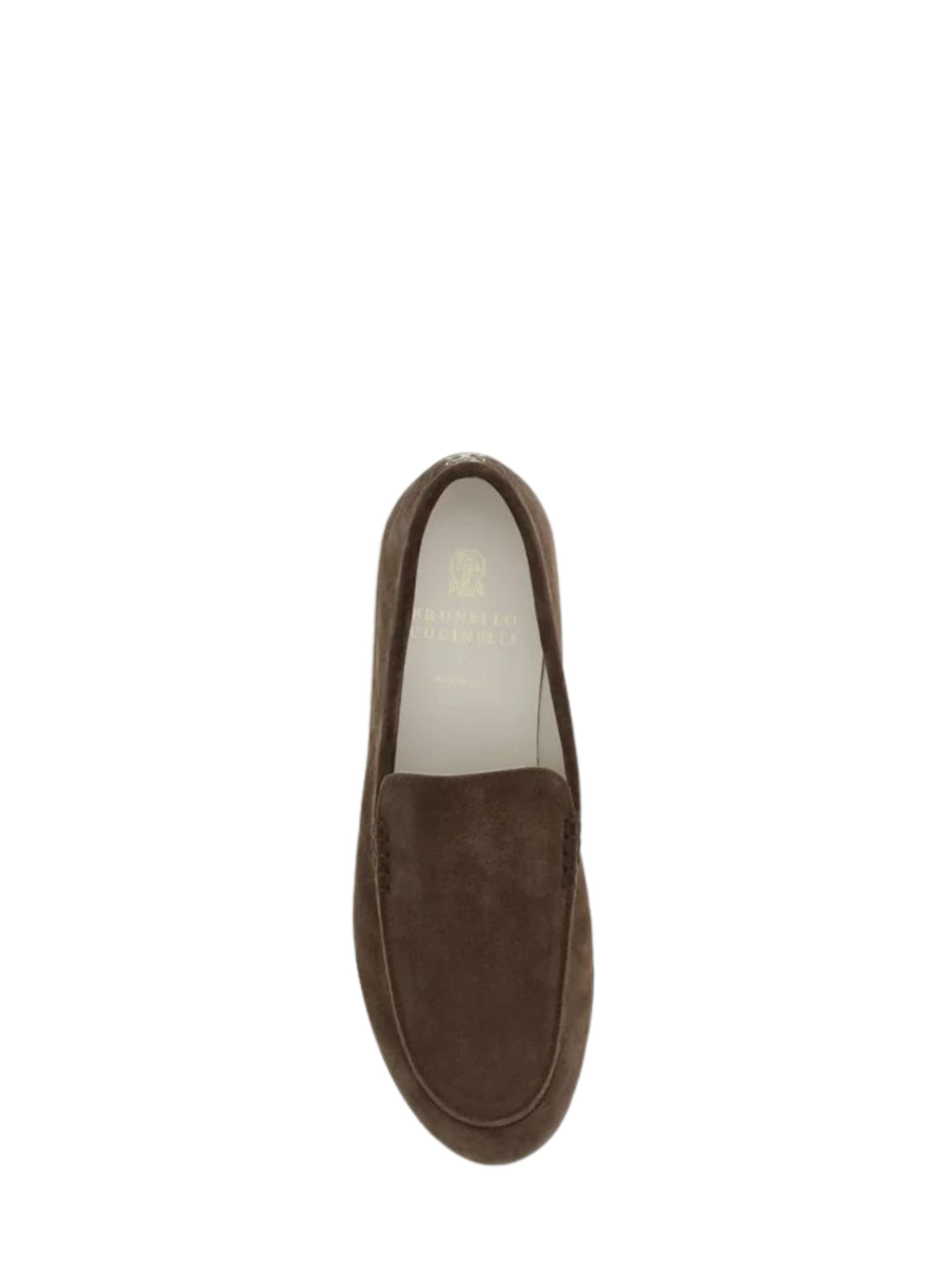 Brunello Cucinelli Flat shoes Brown Calf Leather