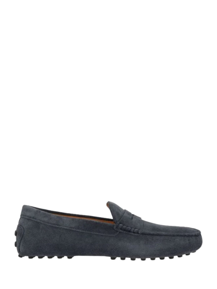 Tods Flat shoes Blue Calfskin