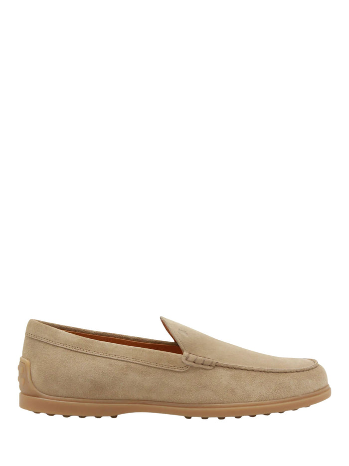Tods Flat shoes Beige Calfskin