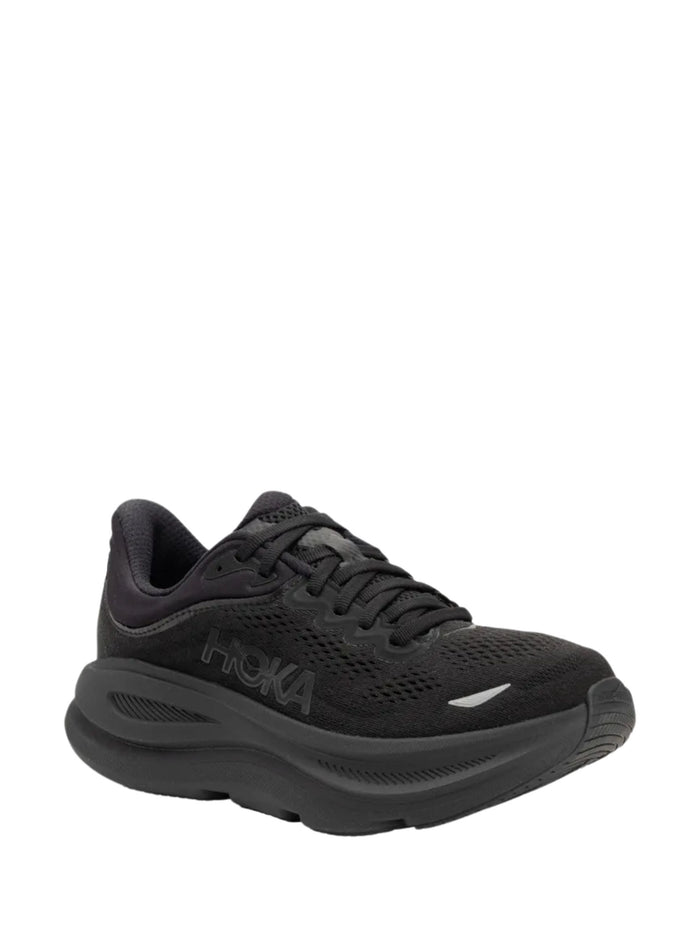 Hoka Sneakers Black Textile Synthetic