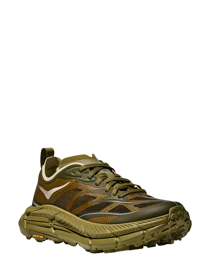 HOKA Sneakers Brown Textile Synthetic