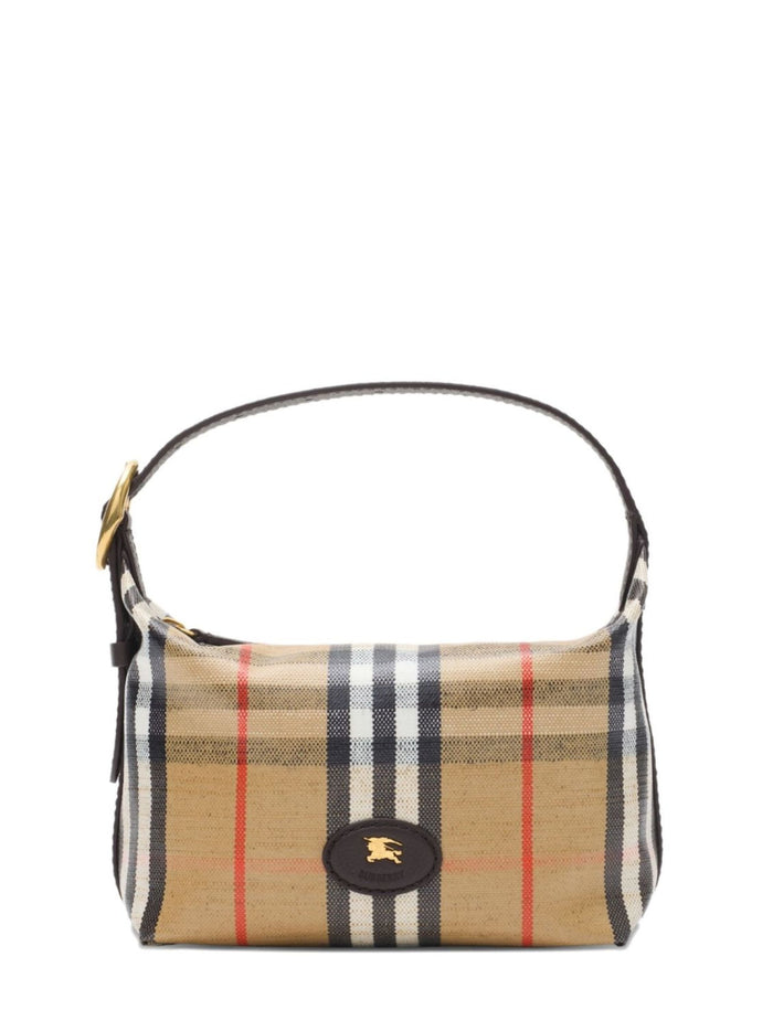 Burberry Bags Beige Cotton Viscose Linen