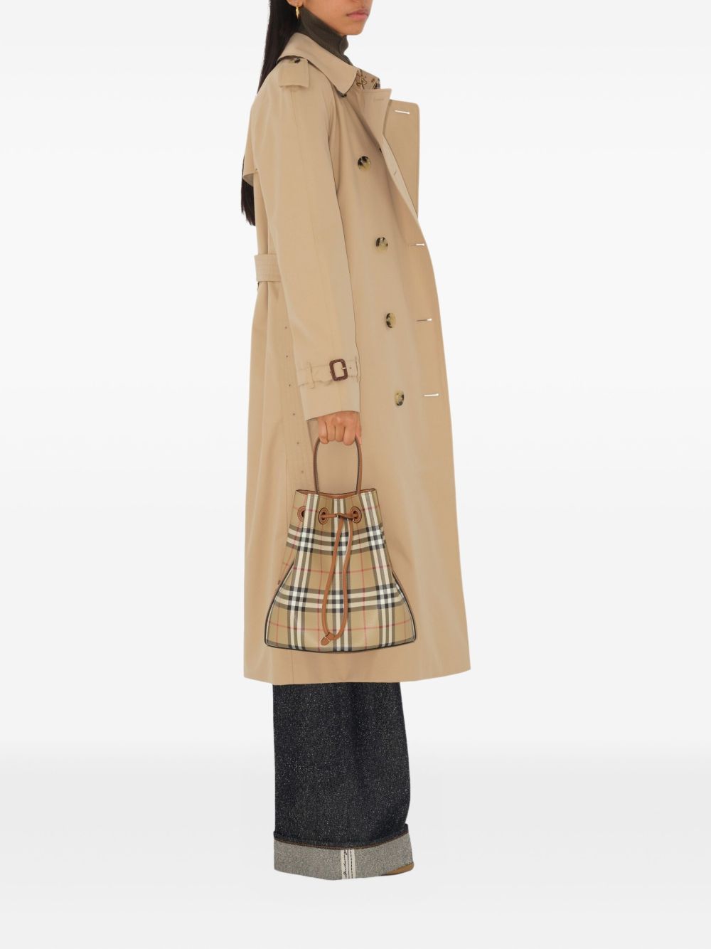 Burberry Bags Beige Polyurethane Polyester Cotton