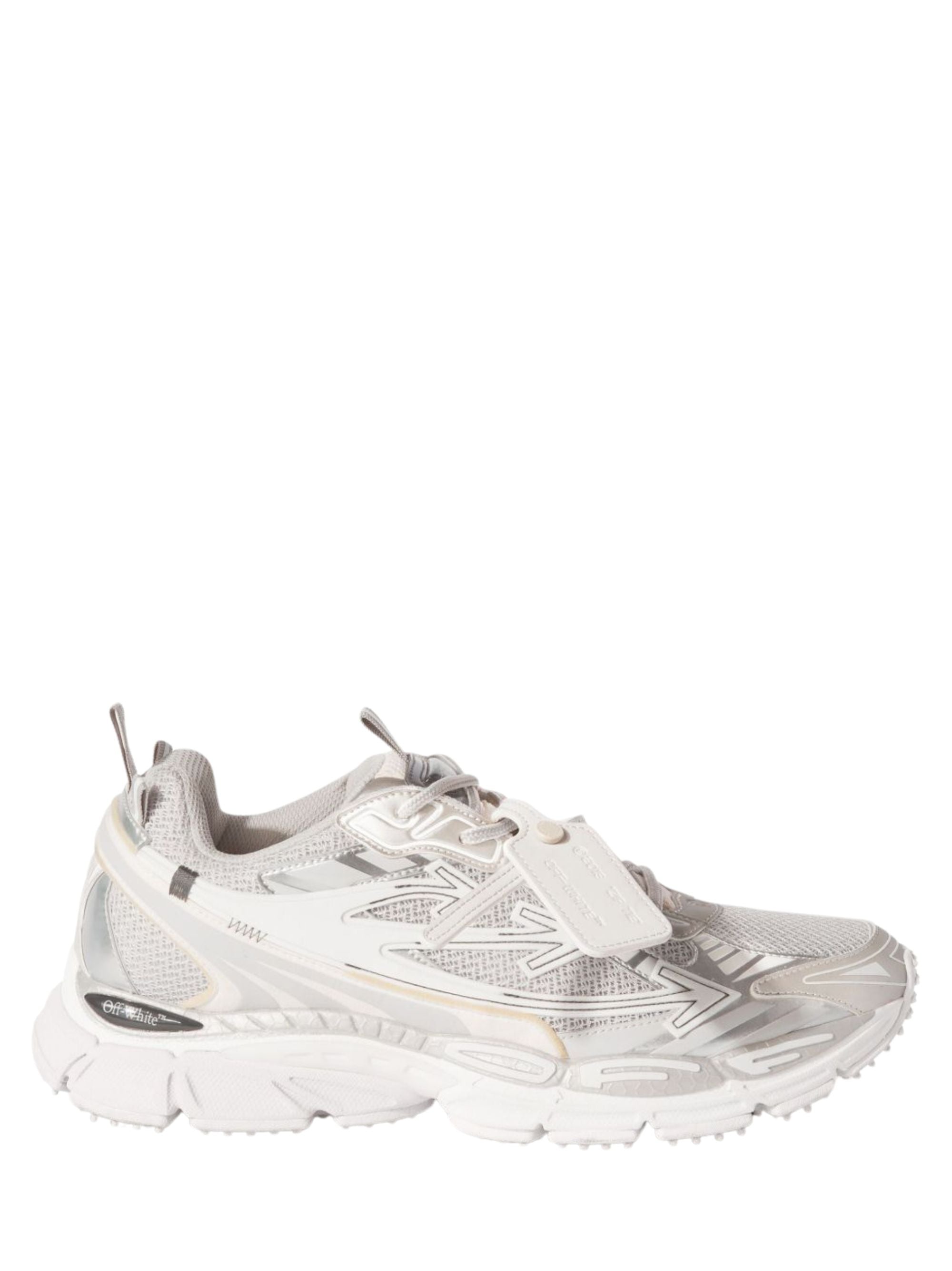 Off White Sneakers Silver