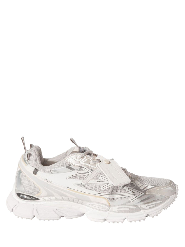 Off White Sneakers Silver
