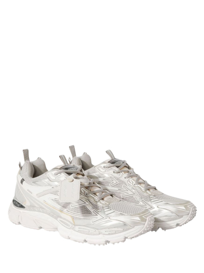 Off White Sneakers Silver