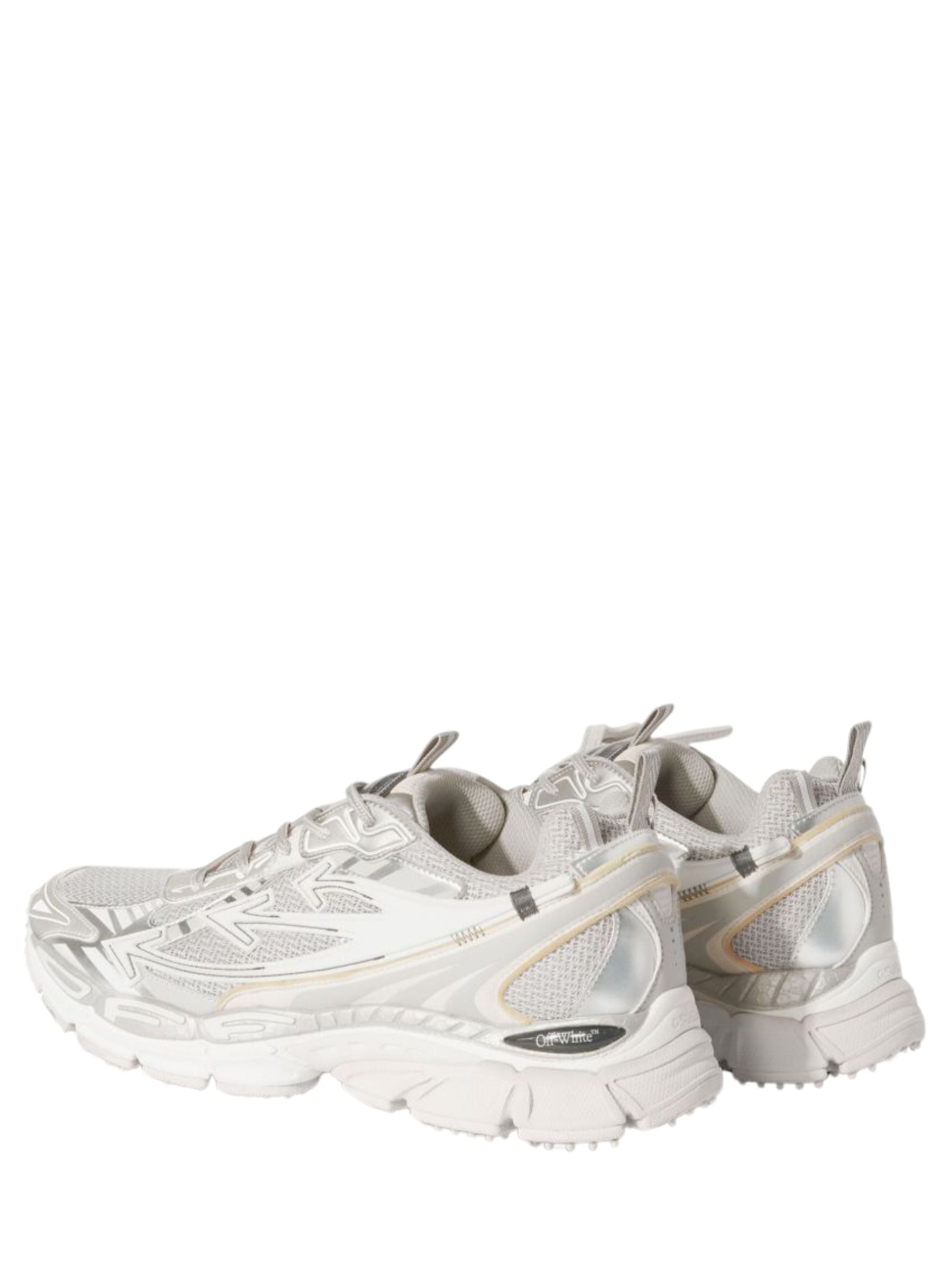 Off White Sneakers Silver