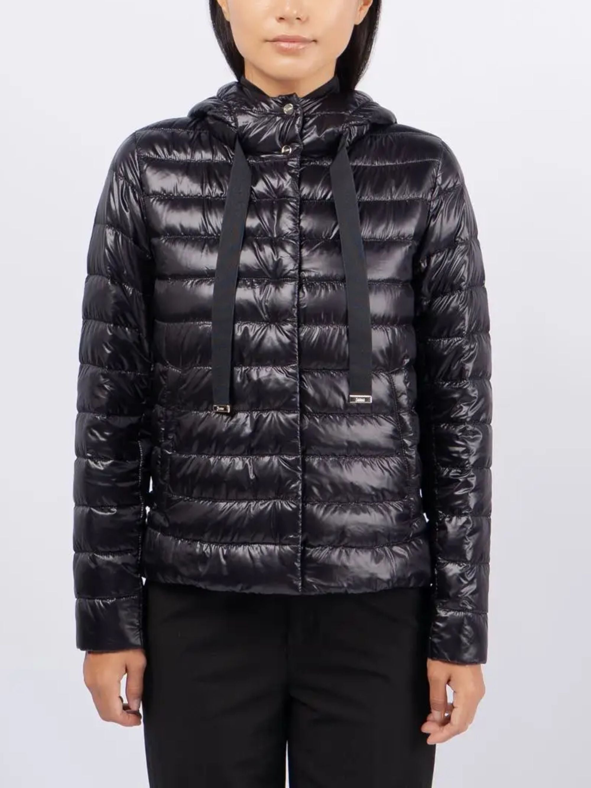 Herno Coats Black Polyamide