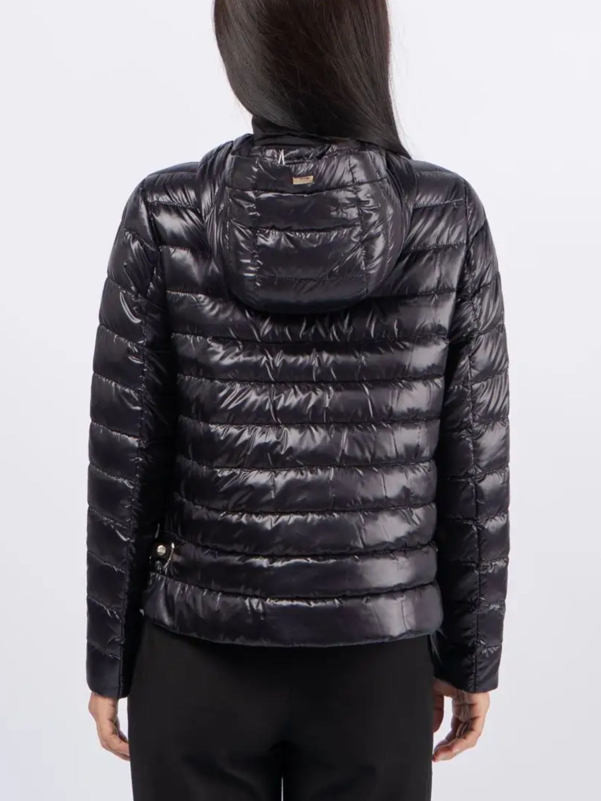 Herno Coats Black Polyamide