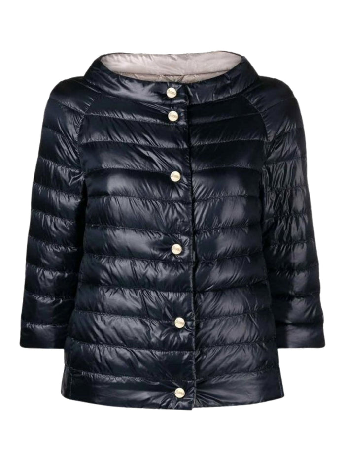 Herno Coats Blue Polyamide