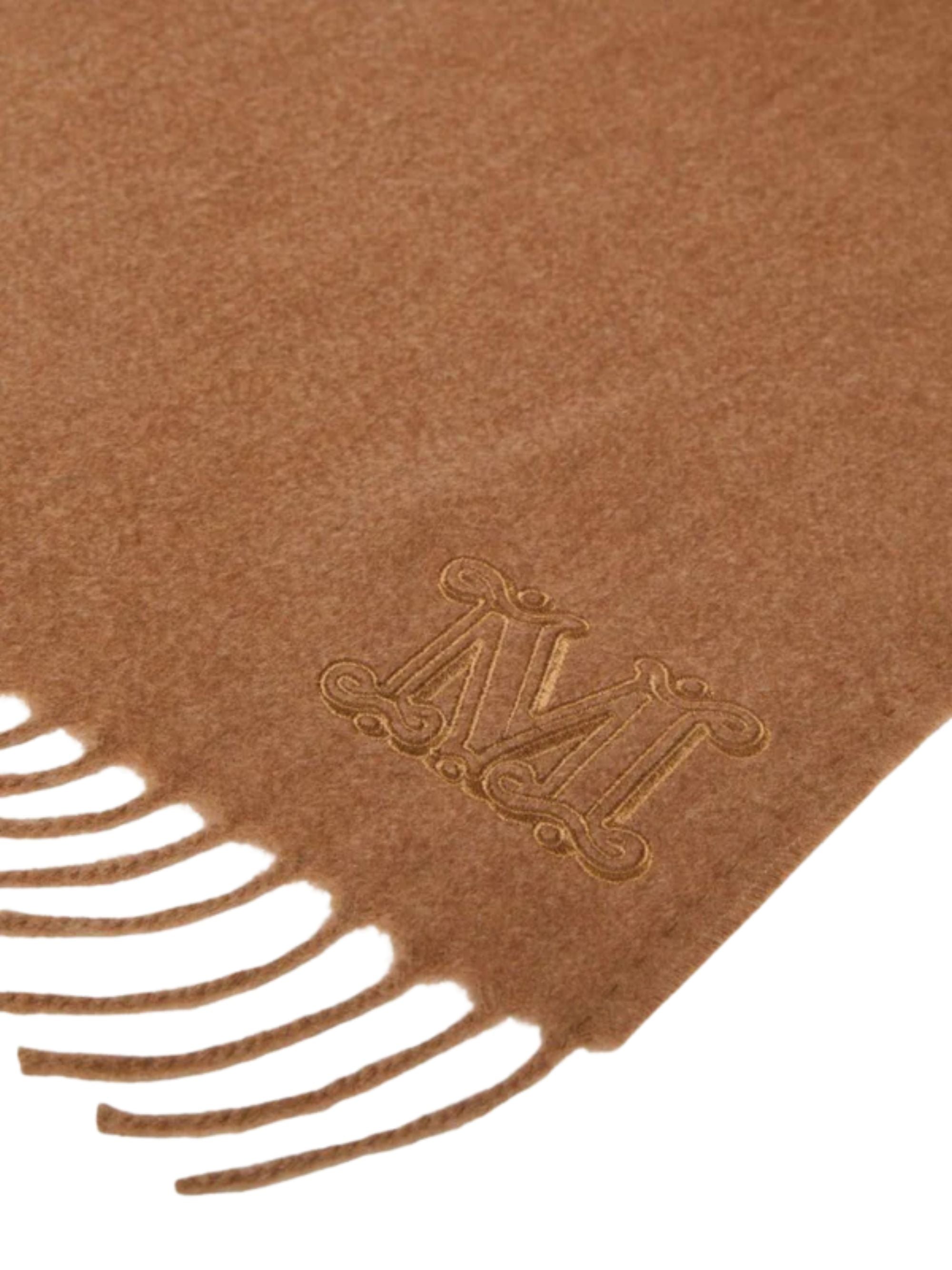 Max Mara Scarfs Beige Wool