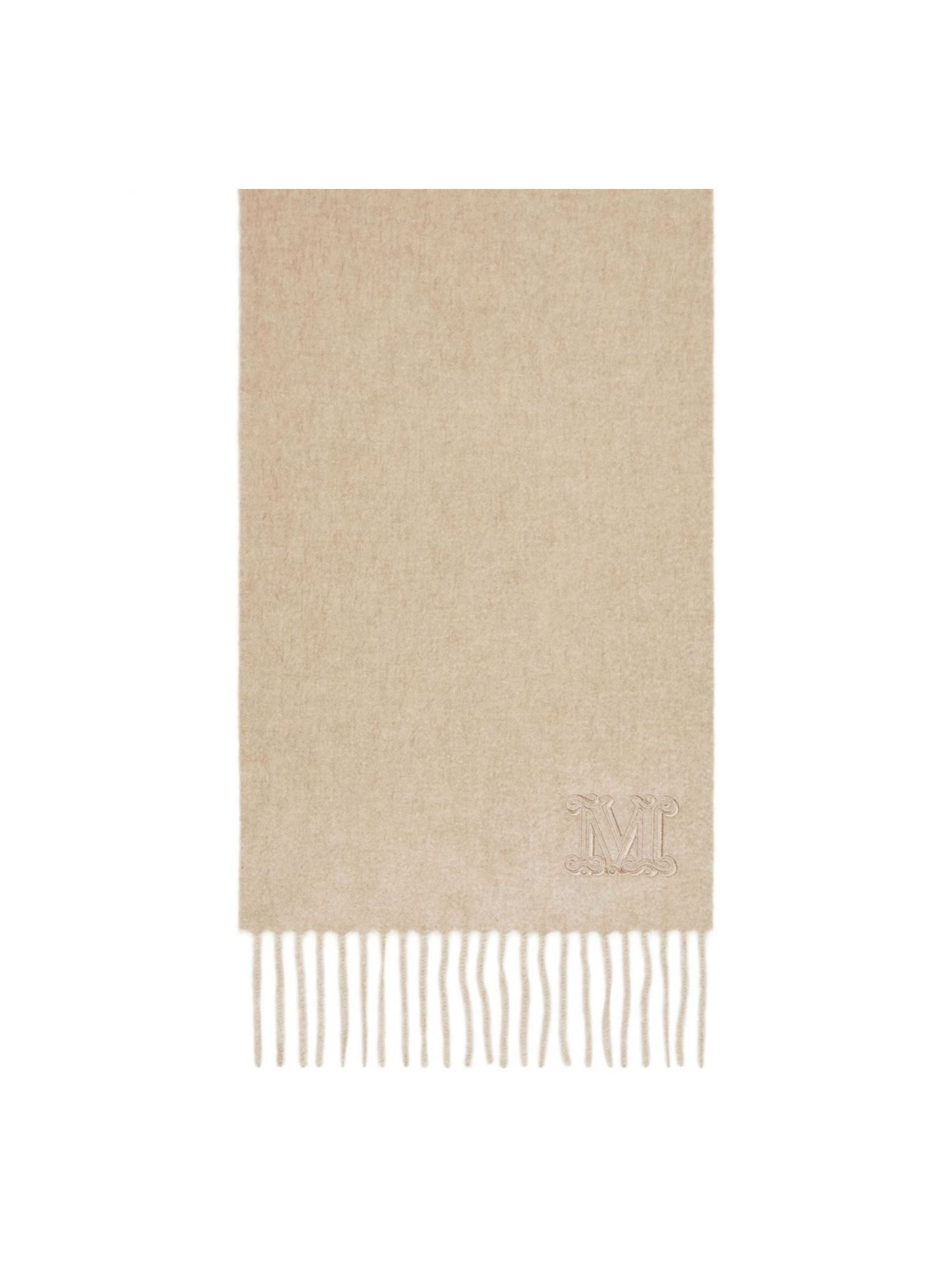 Max Mara Scarfs Beige Cashmere