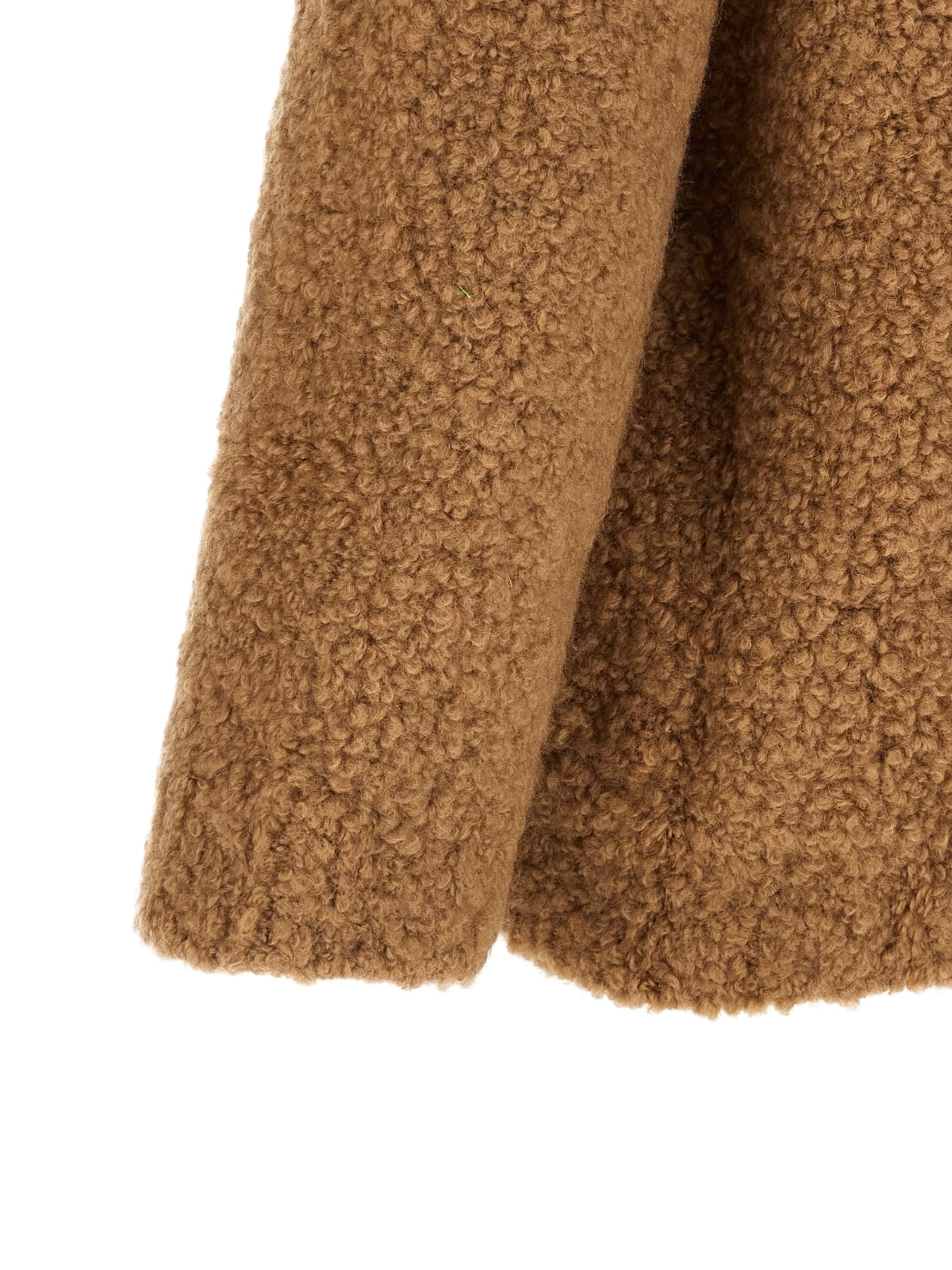 Max Mara Top Beige Camel Wool Silk