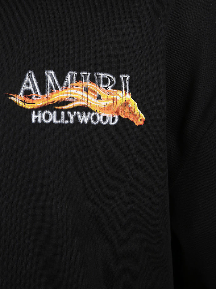 Amiri T-shirts and Polos Black