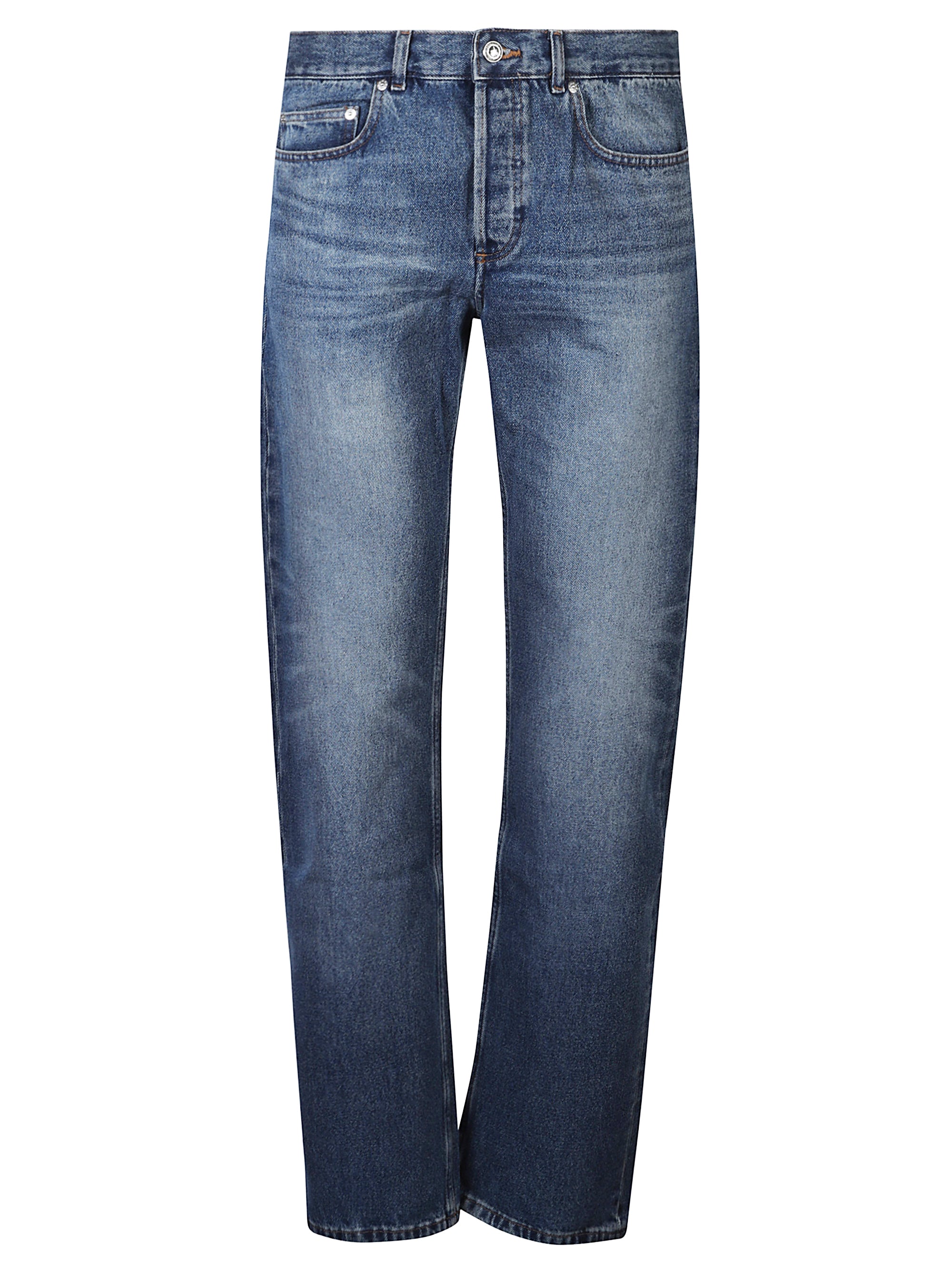 A.P.C. Jeans Blue Cotton